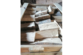 Дрова березовые, колотые на поддоне коробах - 1,5 м.куб.