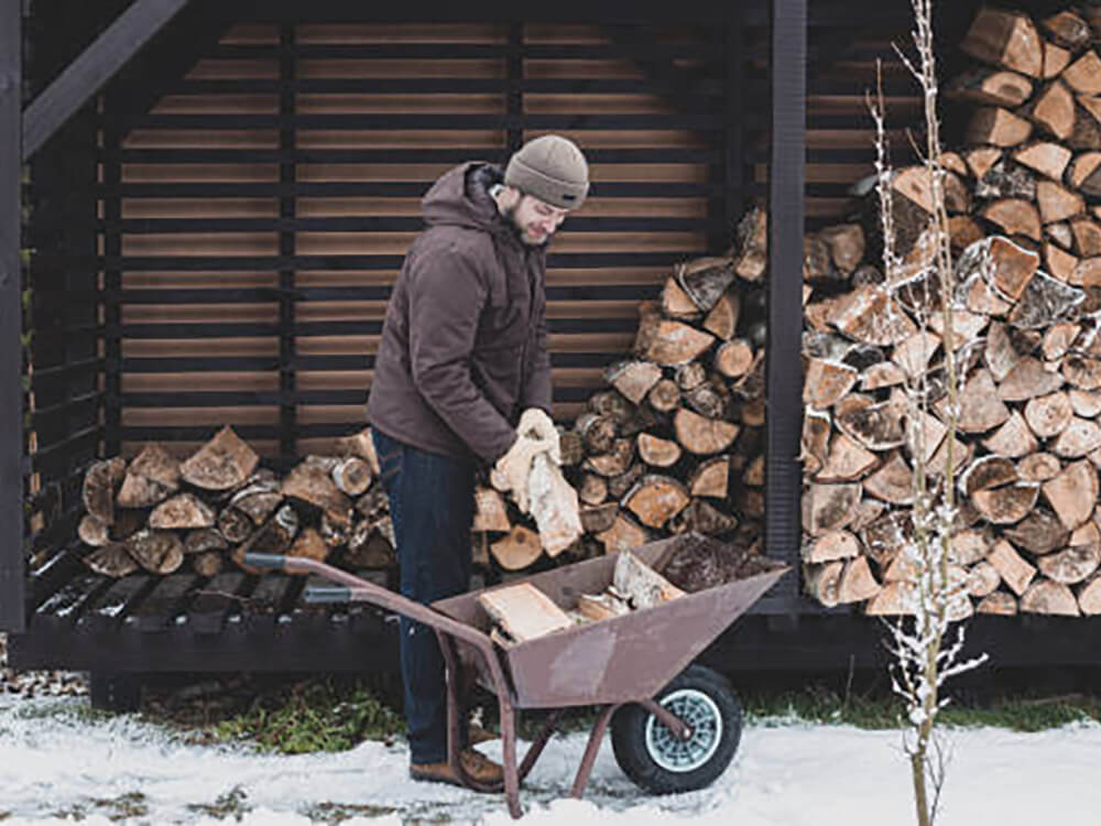 Хранение дров